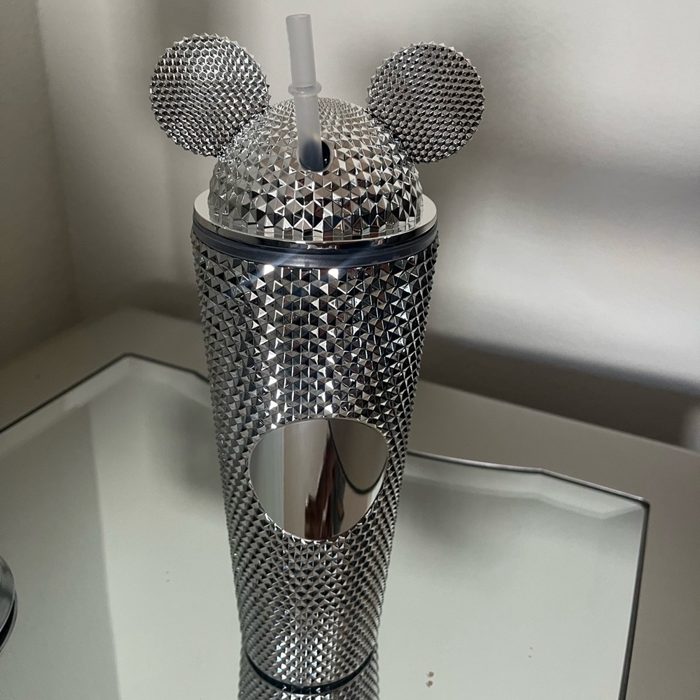 LAST ONE ‼️MICKEY EARS STUDDED TUMBLER 24oz.